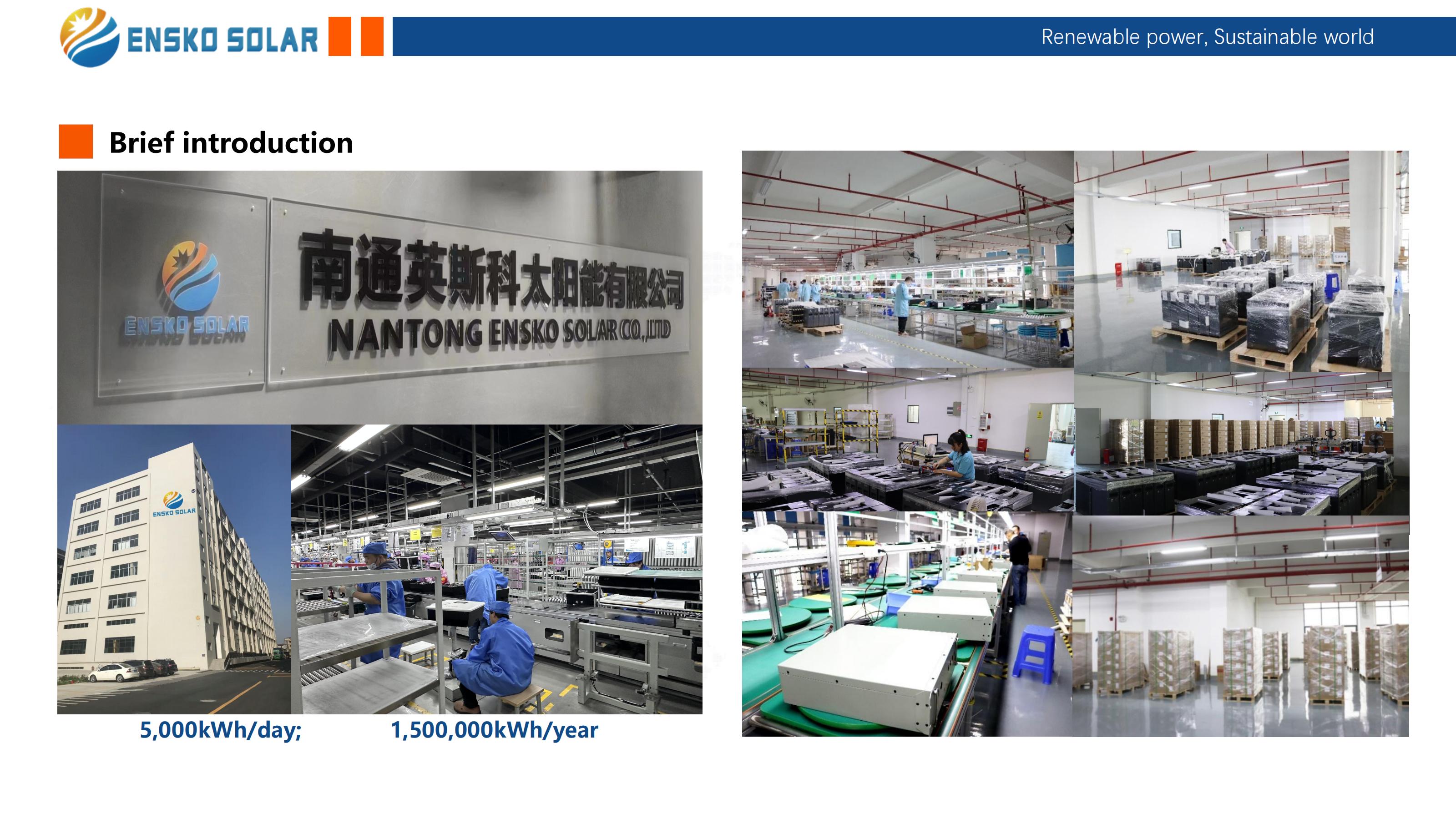 ENSKO SOLAR lifePO4 battery catalogue 2023_01