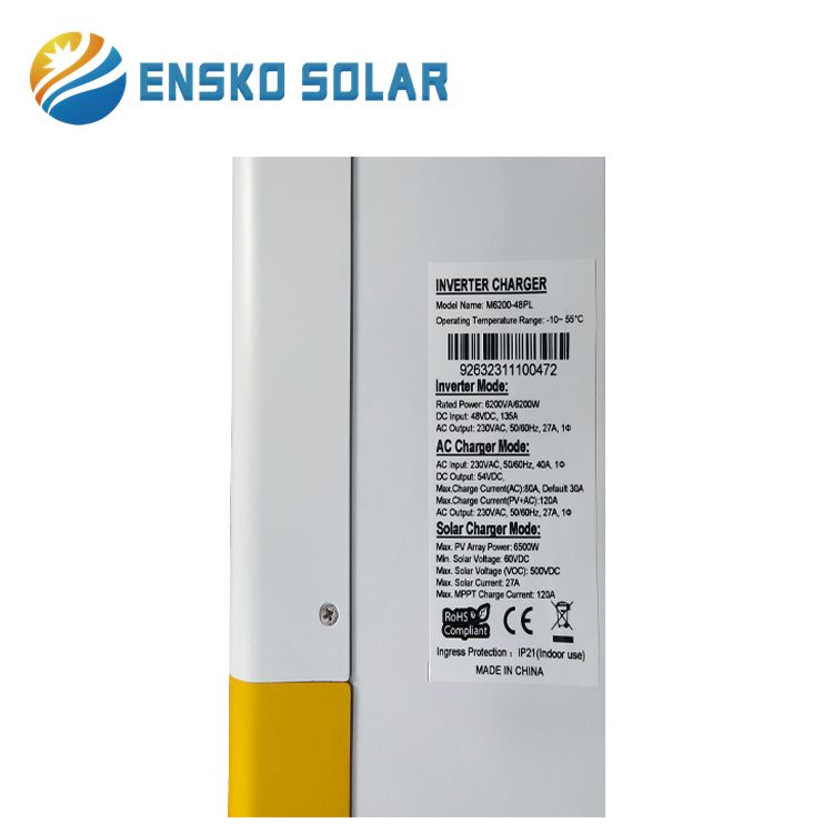 Hybrid Solar Inverter 6200W