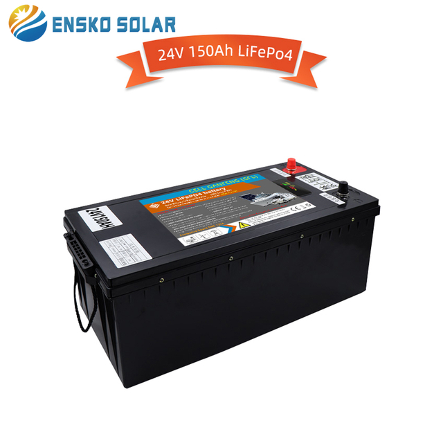 Lifepo4 Battery 25.6V, 150AH,3840WH