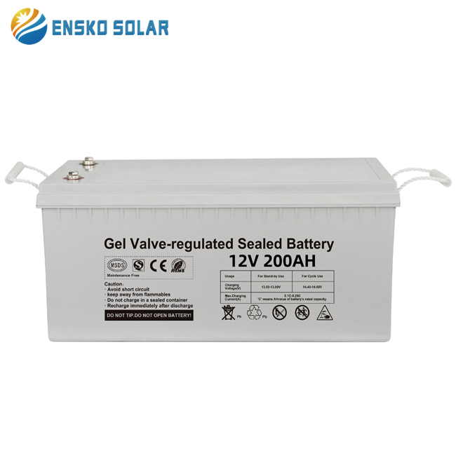 GEL Solar Battery 12V,200AH