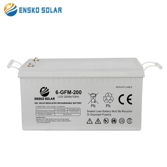 GEL Solar Battery 12V,200AH