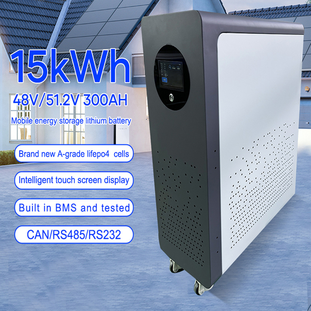 Lifepo4 Battery 51.2V, 300AH,15KWH