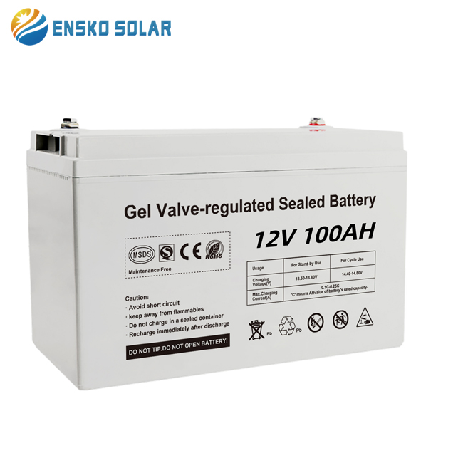 GEL Solar Battery 12V,100AH