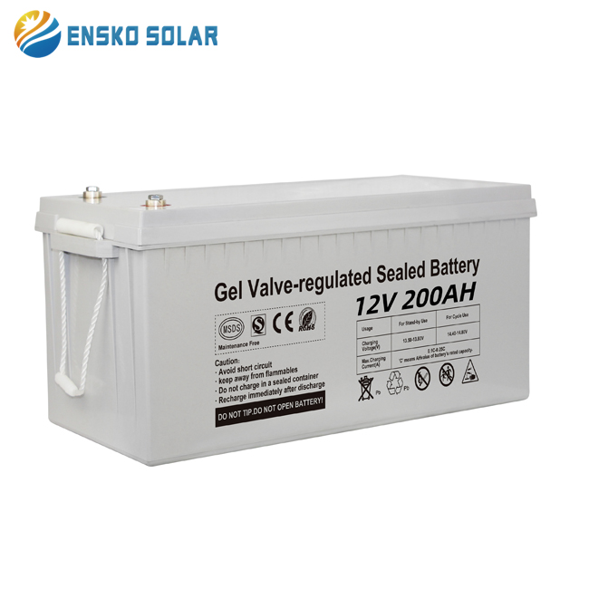 GEL Solar Battery 12V,200AH