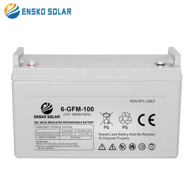 GEL Solar Battery 12V,100AH