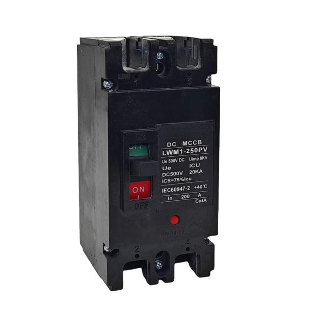 ENSKO SOLAR DC MCCB Breaker 2P, 500V, 200A