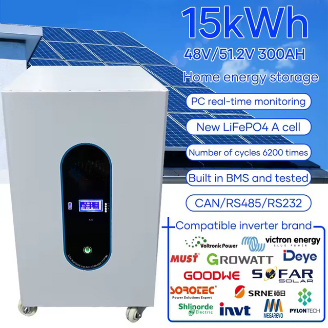 Lifepo4 Battery 51.2V,300AH 15KWH