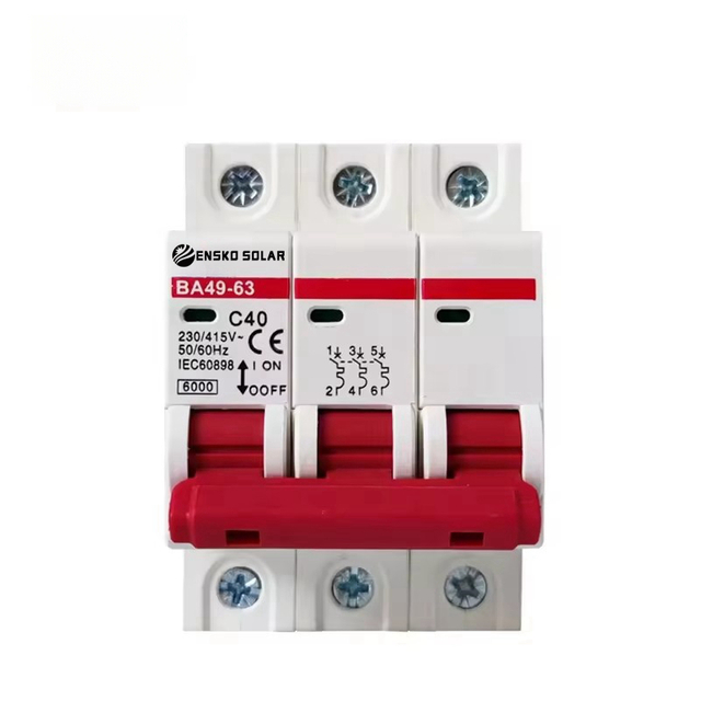 ENSKO SOLAR AC Breaker 4P, 400V, 63A