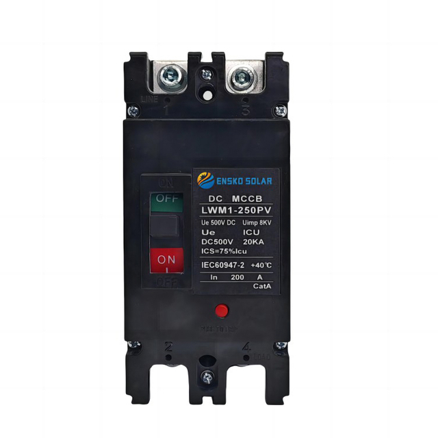 ENSKO SOLAR DC MCCB Breaker 2P, 500V, 200A