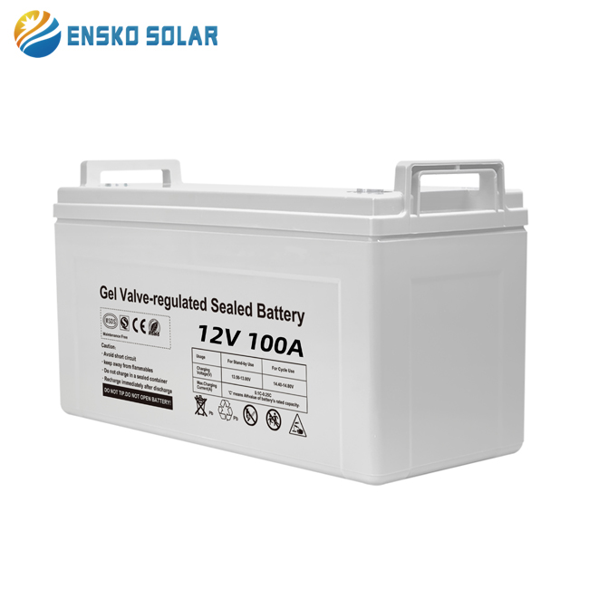 GEL Solar Battery 12V,100AH