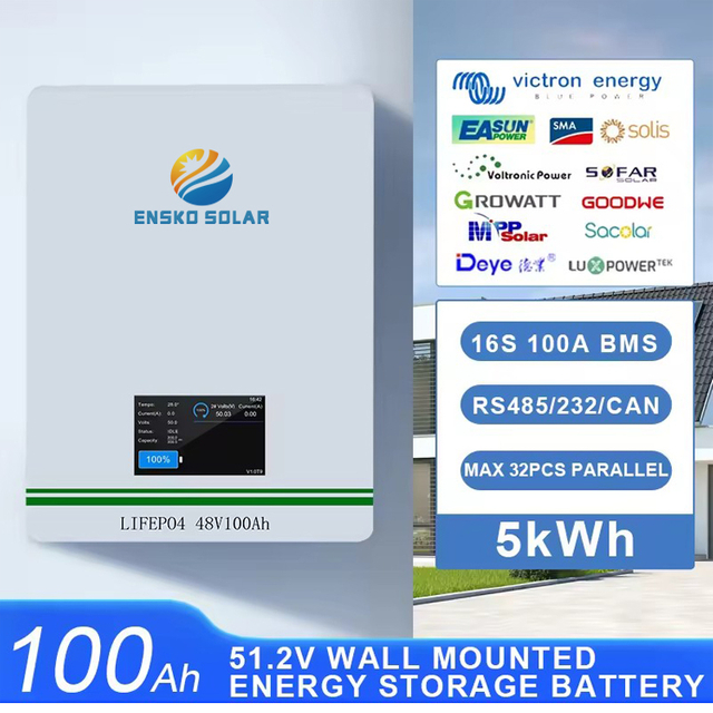 Lifepo4 Battery 51.2V,100AH 5KWH