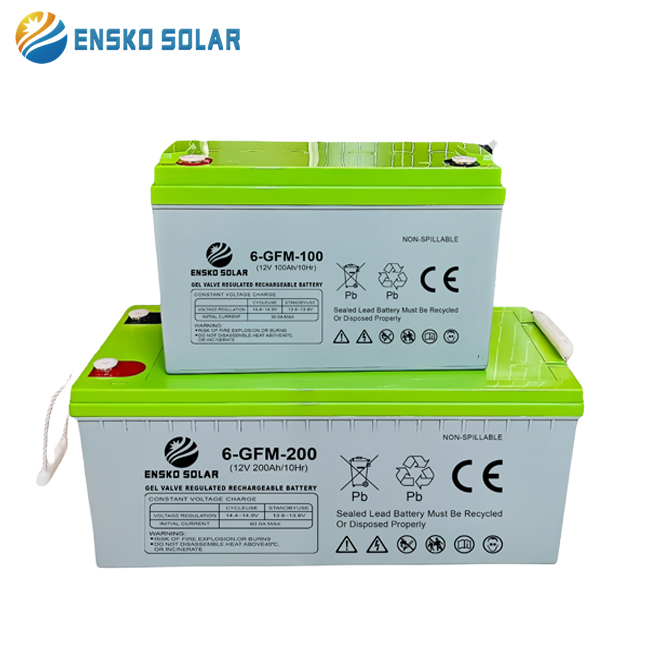 GEL Solar Battery 12V,100AH 29KG