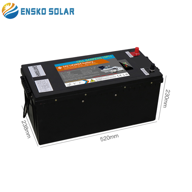 Lifepo4 Battery 25.6V, 150AH,3840WH