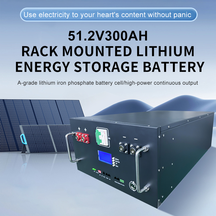 Lifepo4 Battery 51.2V, 200AH Cabinet