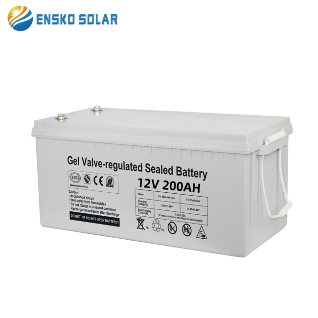 GEL Solar Battery 12V,200AH